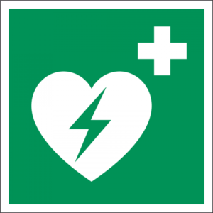 Piktogramm AED-Defibrillator